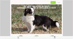 Desktop Screenshot of elevage-leslutinsdugolfe.fr